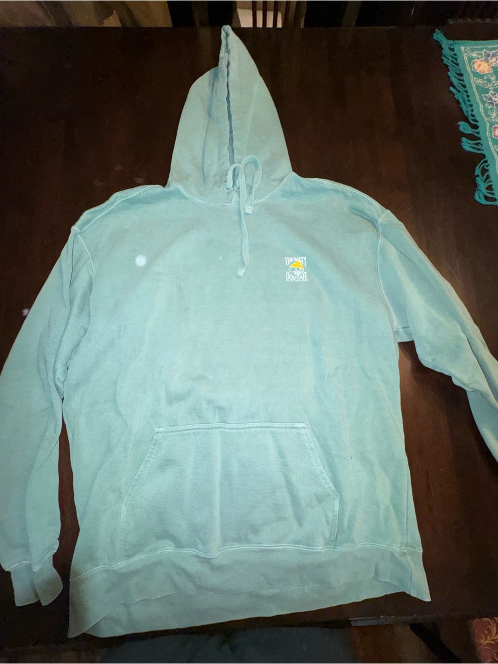 The Salty Dog Hilton Head Island Teal Hooded Pullover NEW Men’s XXL